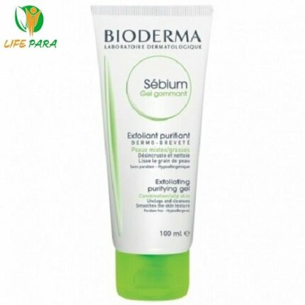 BIODERMA SEBIUM GEL GOMMANT EXFOLIANT PURIFIANT PEAUX MIXTES A GRASSES 100ML
