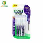 GUM Brossettes Traveler extrafine cylindrique 1.2 bte de 4 (1512)