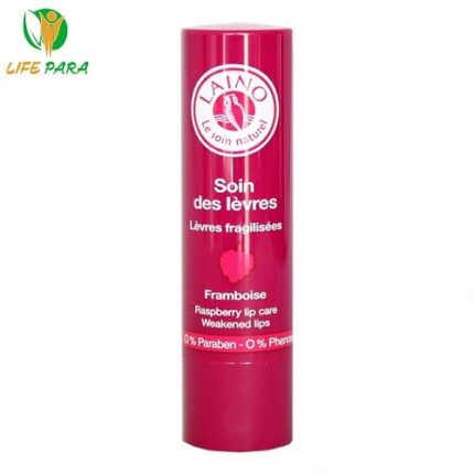 LAINO Soin des lèvres fragilisées goût framboise, 4g