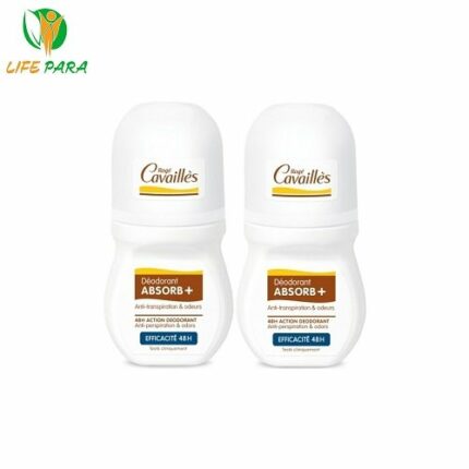 ROGE CAVAILLES DUO Déo Absorb+ 48h Roll-on X2, 50ml
